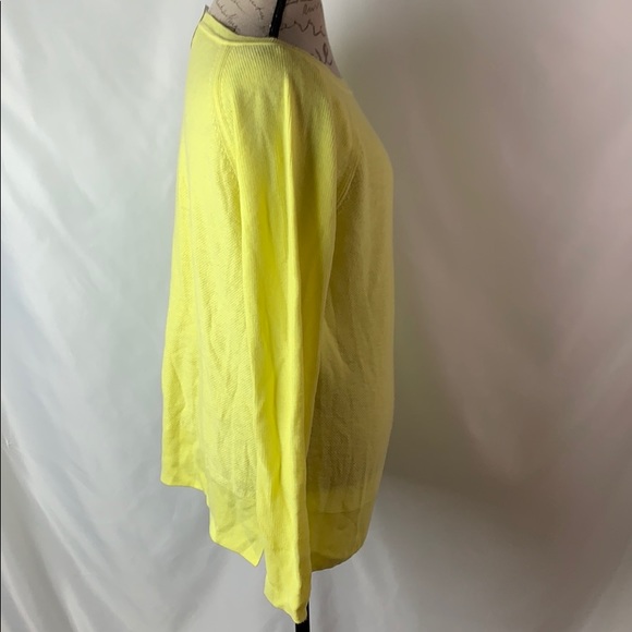 Gap Brooklyn Yellow Wool Blend Sweater Top - Picture 3 of 6